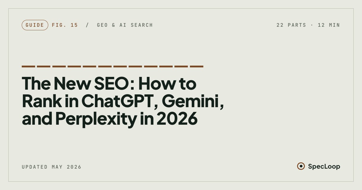 The New SEO: How to Rank in ChatGPT, Gemini, and Perplexity in 2026